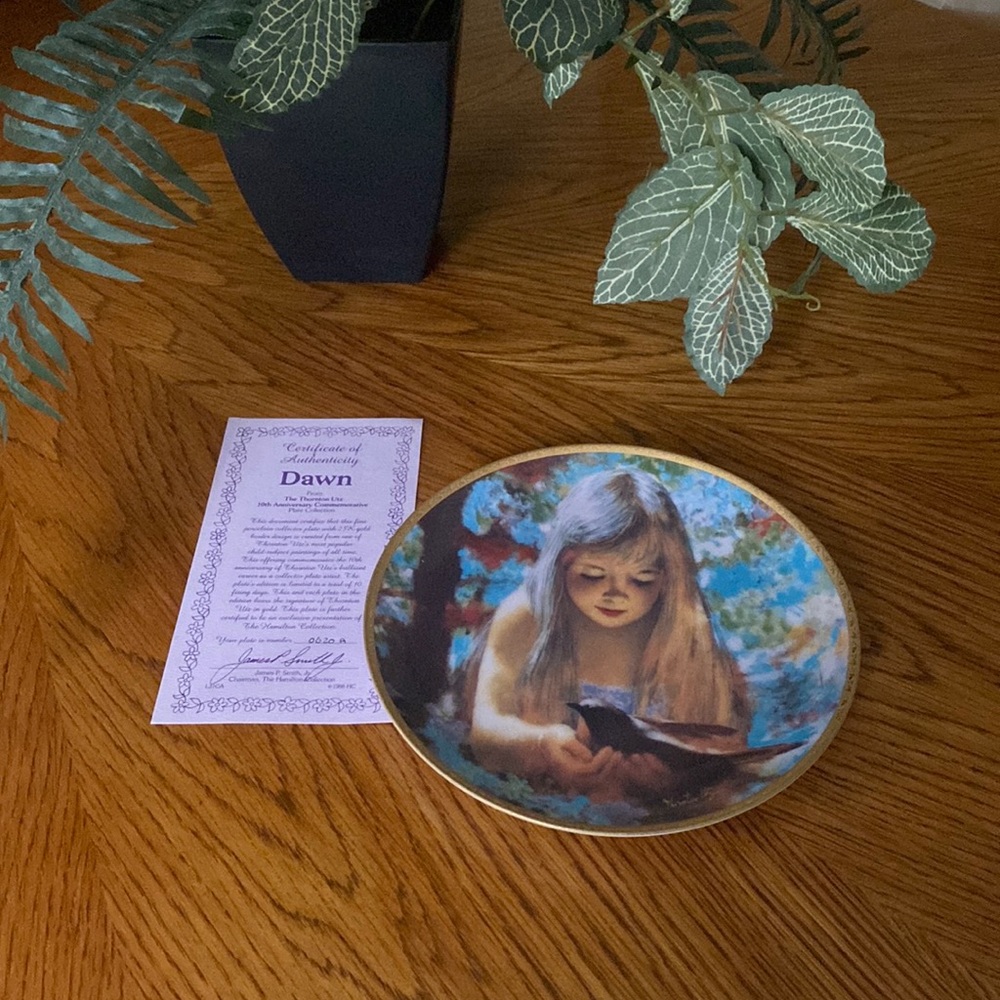 The Hamilton Collection Plate - "Dawn"